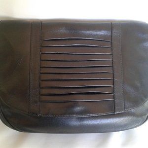 Charles Jourdan vintage Italian black leather bag